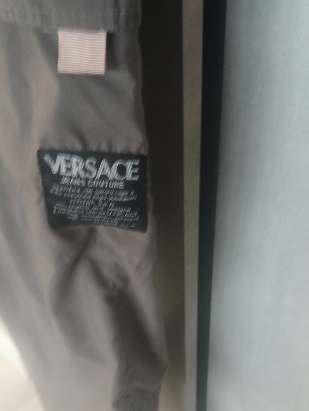 Versace Men's Windbreaker Jacket and Cargo Pants Set - Gray - Picture 13 of 16
